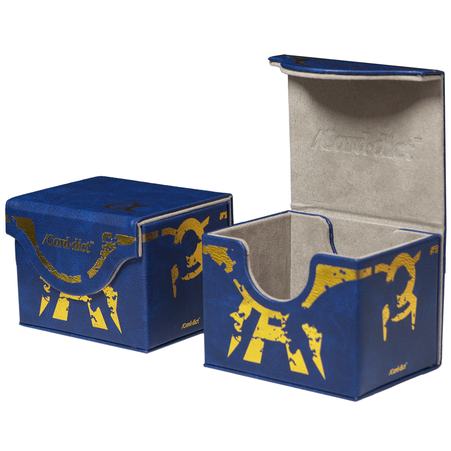 Carddict PU Leather Deck Box Alpha Blue