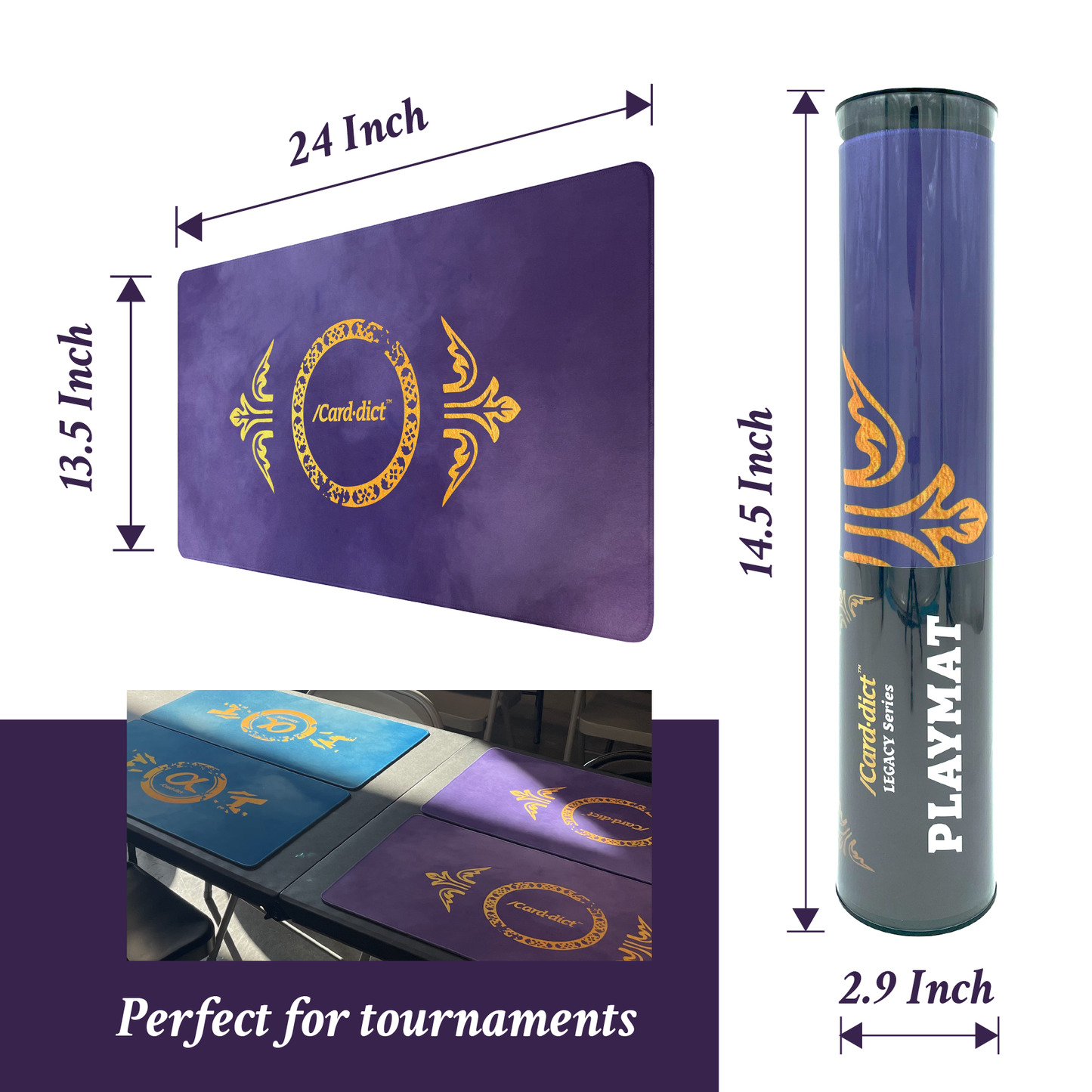 Carddict Playmat Carddict Purple
