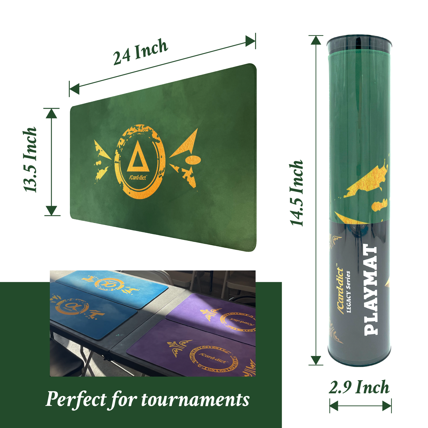 Carddict Playmat Delta Green