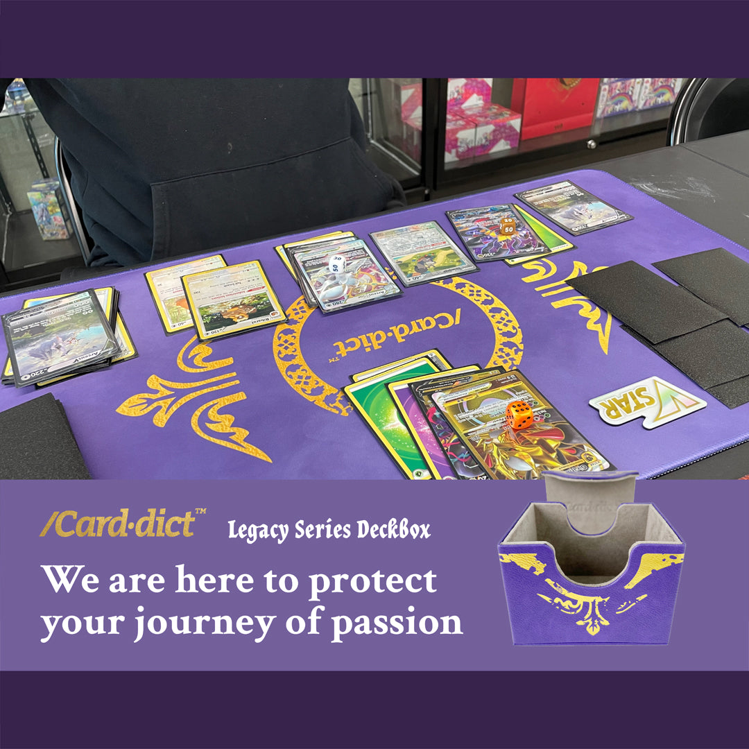 Carddict PU Leather Deck Box Carddict Purple