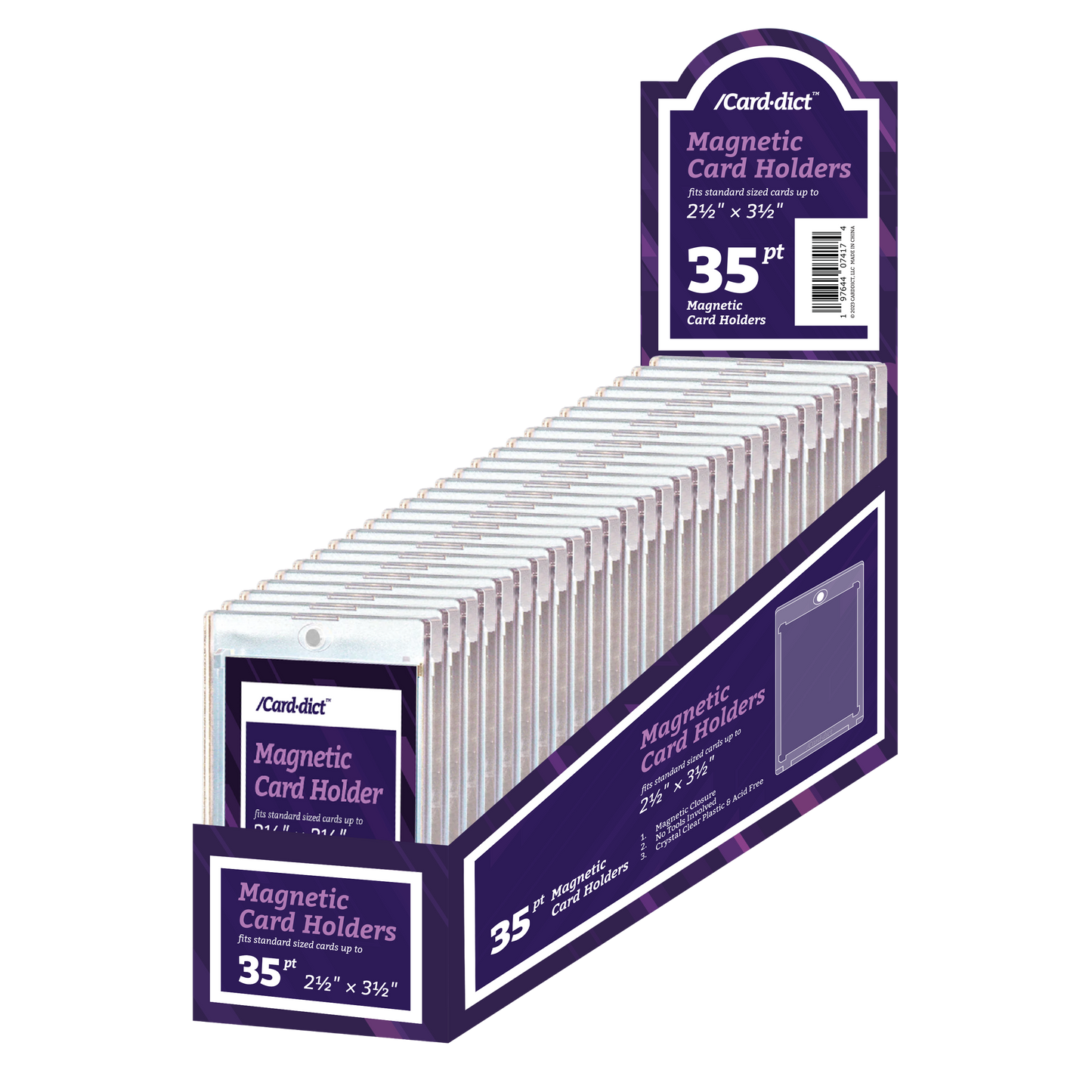 Carddict Magnetic Card Holders