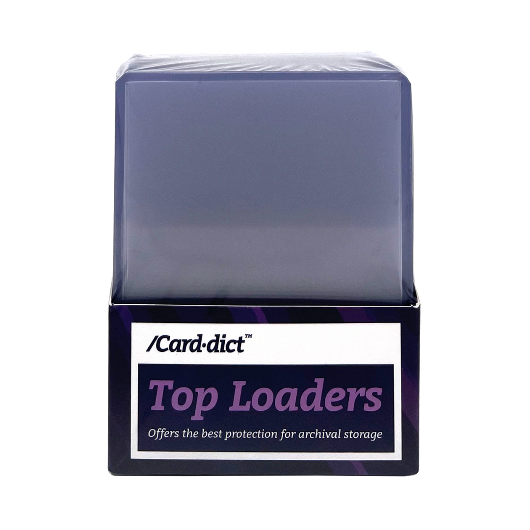 /CardDict 50ct Top Loaders Compatible With Pokemon Trading Card 35pt 3 X 4 Rigid Sports Cards Protectors, Hard Plasti /CardDict 50ct Top Loaders Compatible With Pokemon Trading Card 35pt 3 X 4 Rigid Sports Cards Protectors, Hard Plasti