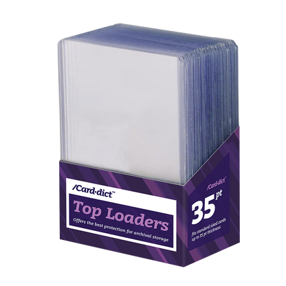 /Card·dict™ 35 pt Top Loaders