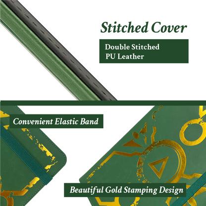 /Card·dict™ PU Leather 9 Pocket Binder Delta Green