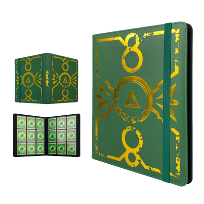 Carddict PU Leather 9 Pocket Binder Delta Green Carddict PU Leather 9 Pocket Binder Delta Green