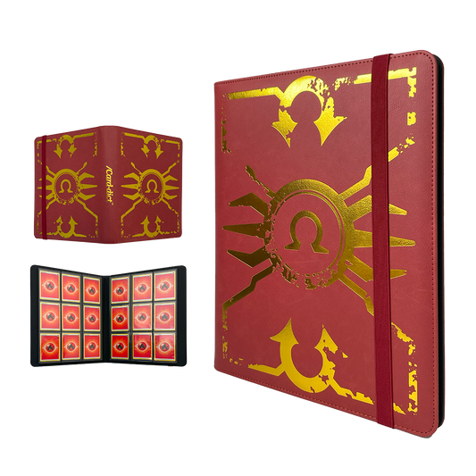 carddict card Binders red color 9 pockets