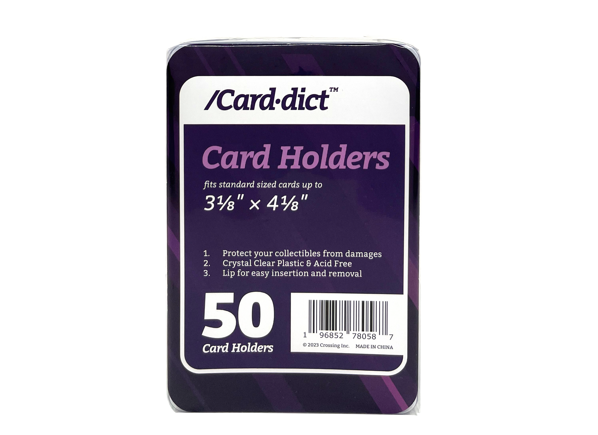 CheckOutStore Clear Semi Rigid Card Holders (3 x 4 1/2 in) – CheckOutStore .com