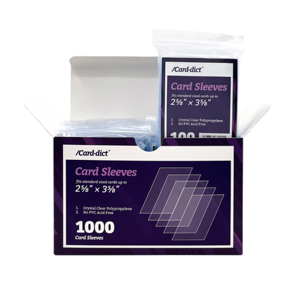 Carddict 1000 Counts Card Sleeves Carddict 1000 Counts Card Sleeves